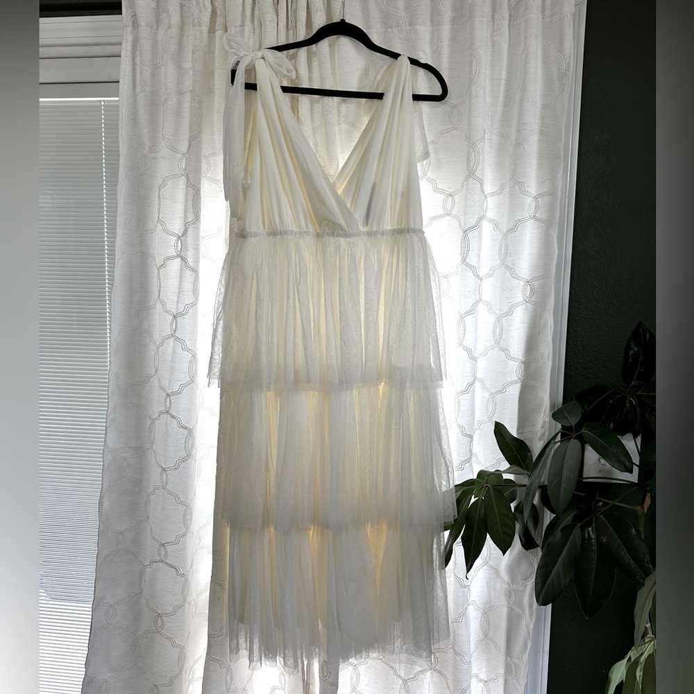 Baltic Born Tessa Tiered Tulle Tank Dress